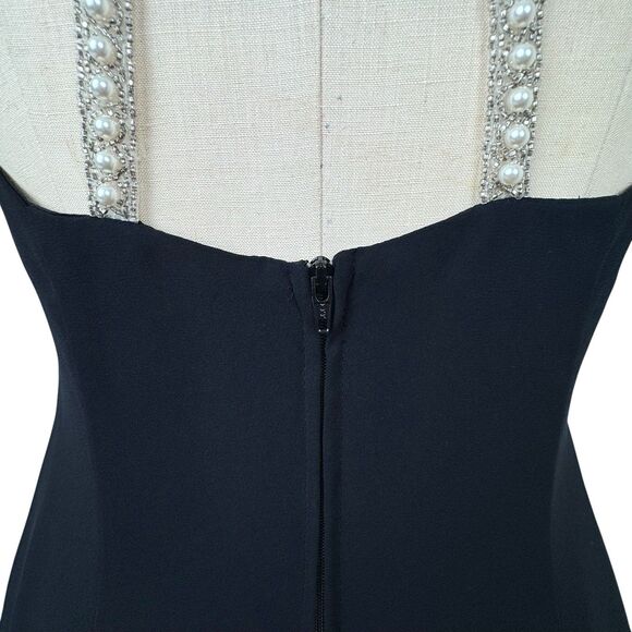 Vintage Jessica Howard Party Dress Womens 8 Pearl Prom Wedding Homecoming 90s - Picture 7 of 16